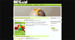 Desktop Screenshot of origami-cos.cz